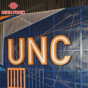 Chữ inox sơn tĩnh điện