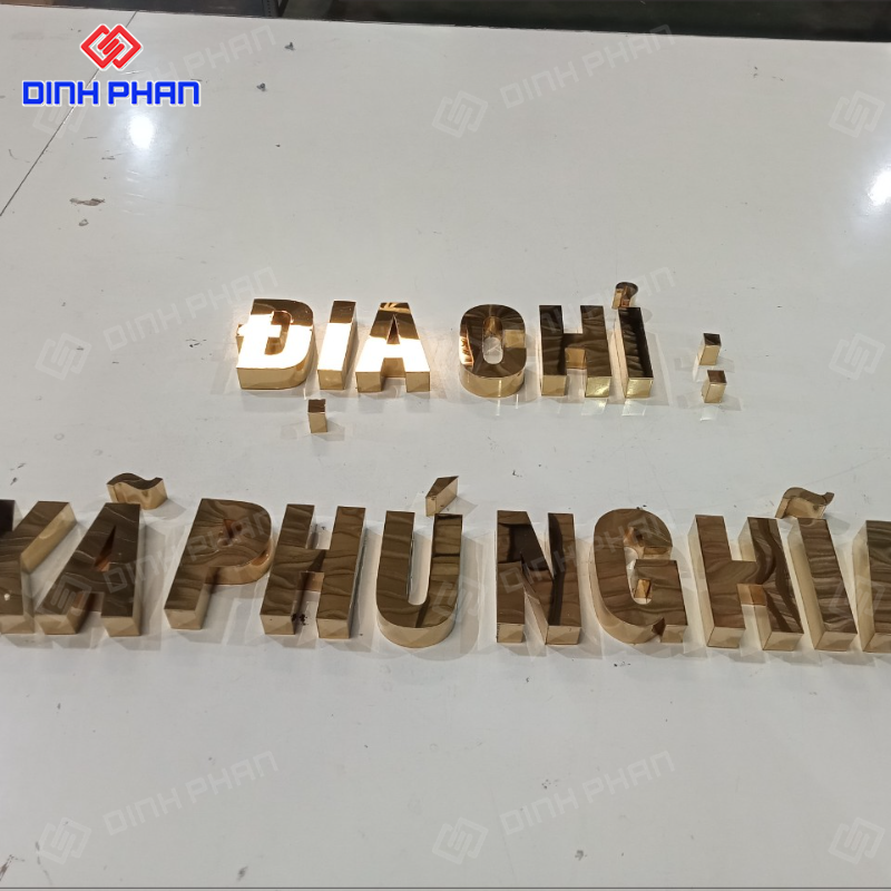 Chữ inox TPHCM