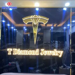 Bảng báo giá chữ inox vàng đồng mới nhất hiện nay