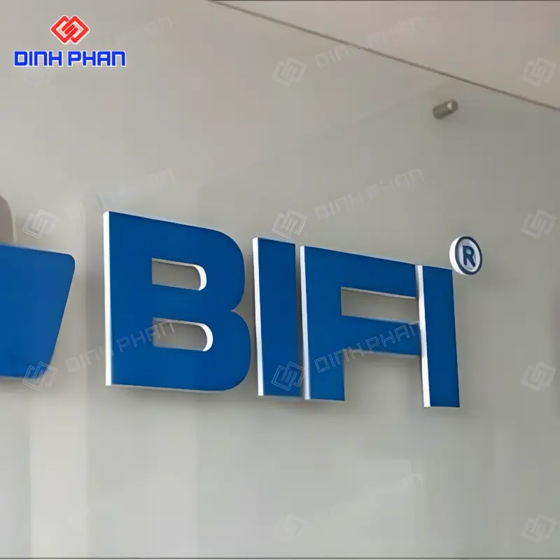 Chữ mica chân Fomex