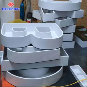 Chữ mica chân Fomex