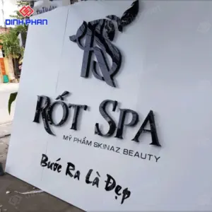 Địa chỉ gia công chữ mica đen uy tín, giá rẻ