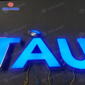 Chữ mica đèn led