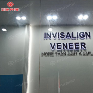 Chữ mica không viền