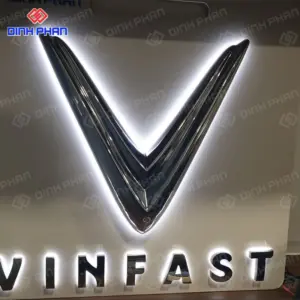 Chữ Mica mạ Crom cao cấp giá rẻ