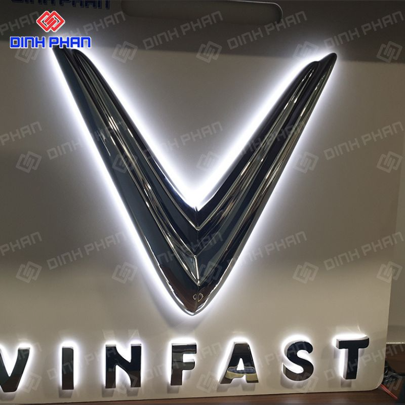 Chữ Mica mạ Crom cao cấp giá rẻ