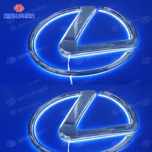 Chữ Mica mạ Crom