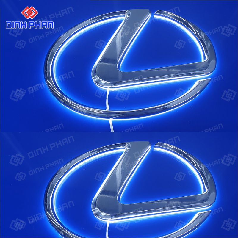 Chữ Mica mạ Crom