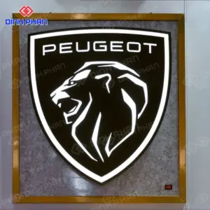 Chữ Mica mạ Crom