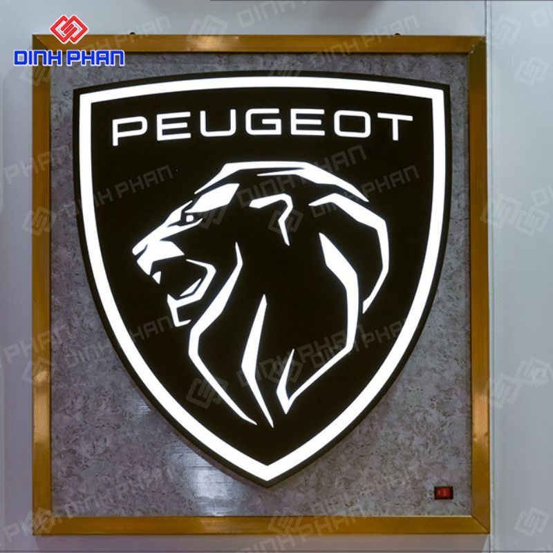 Chữ Mica mạ Crom