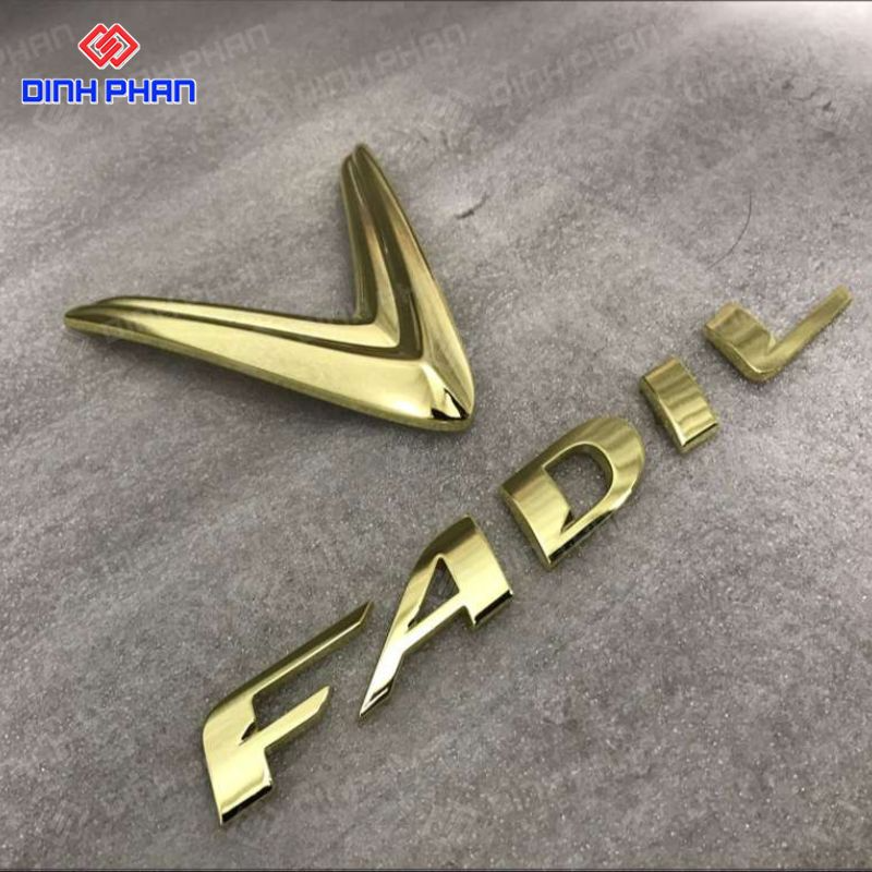 Chữ Mica mạ Crom