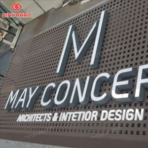 Địa chỉ thiết kế và thi công chữ mica nguyên khối uy tín, chất lượng