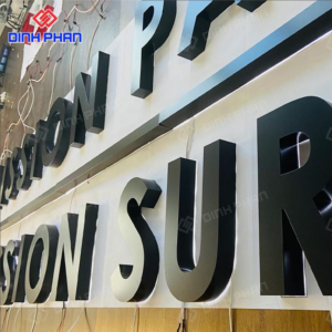 Chữ Mica nguyên khối