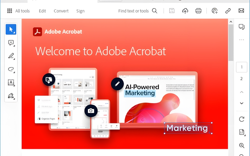 Chỉnh sửa file PDF