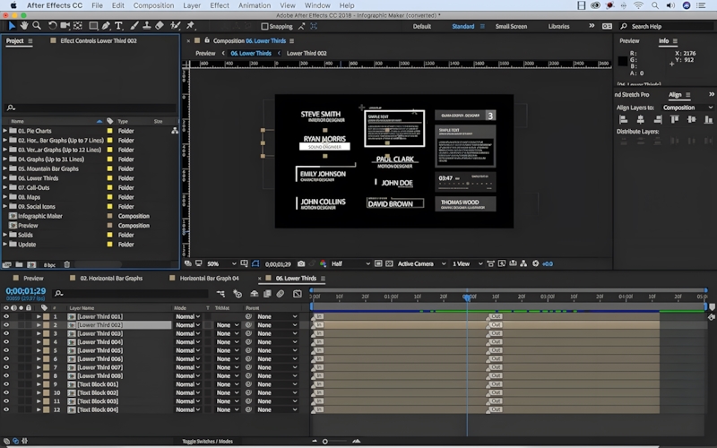 Chỉnh sửa video trên Adobe After Effects 2018
