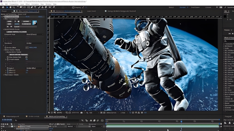 Chỉnh sửa video bằng Adobe After Effects 2019