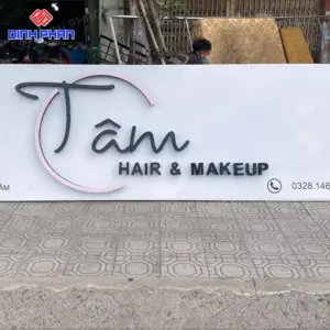 Chữ mica chân Alu