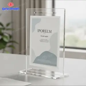 Chữ mica để bàn