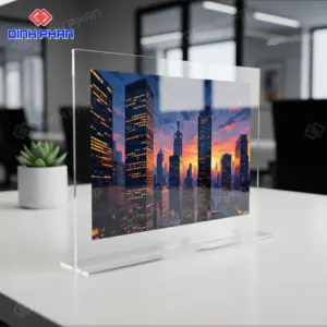 Chữ mica để bàn