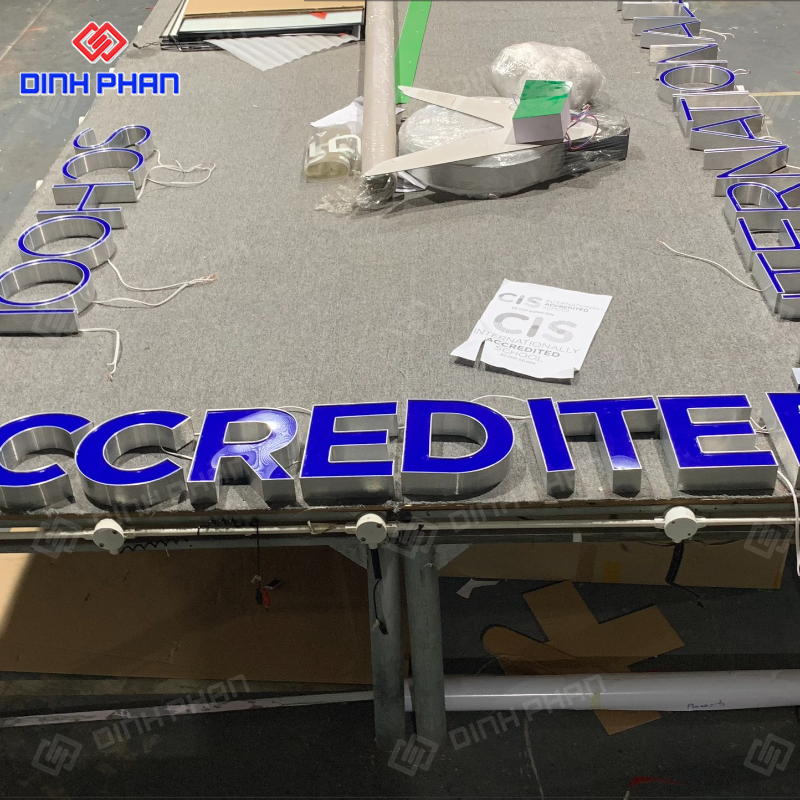 Chữ nhôm Hàn Quốc