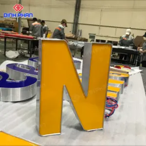 Chữ nhôm Hàn Quốc