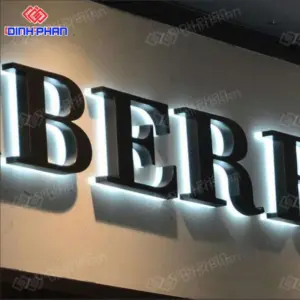 Chữ alu dán tường