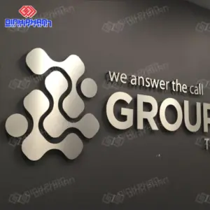 Chữ alu dán tường