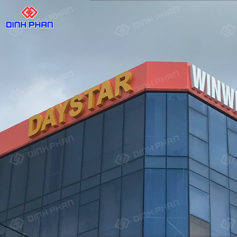 Chữ alu quảng cáo