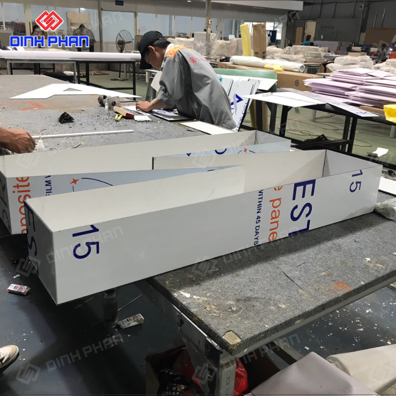 Chữ alu quảng cáo