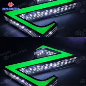 Báo giá biển alu chữ nổi