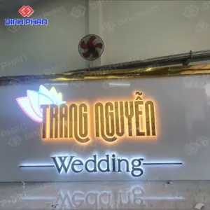 Báo giá biển alu chữ nổi