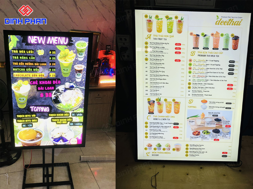 Cách dán chữ biển quảng cáo