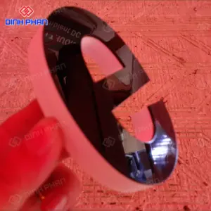 Chữ fomex mặt mica