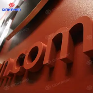 Chữ fomex sơn