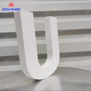 Chữ fomex trắng