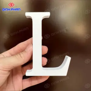Chữ fomex trắng