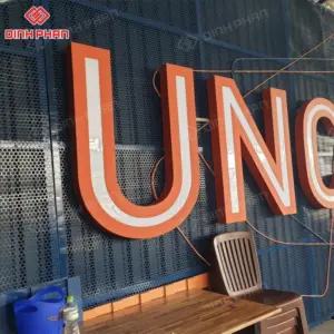 Chữ tole sơn tĩnh điện