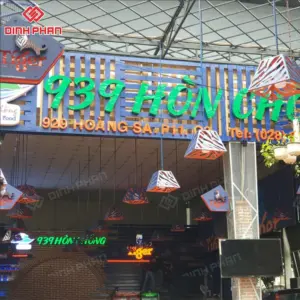 Chữ tole sơn tĩnh điện