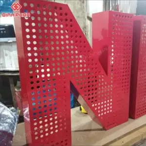 Chữ tole sơn tĩnh điện