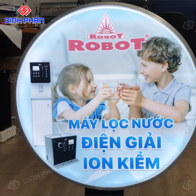 Làm bảng hiệu hộp đèn mica