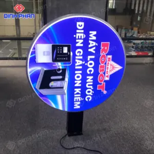 Làm bảng hiệu hộp đèn mica