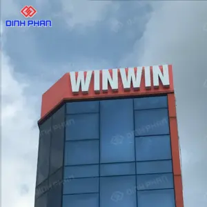 Bảng hiệu alu chữ nổi