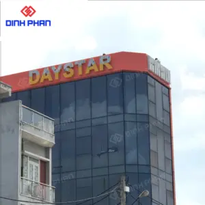 Bảng hiệu alu chữ nổi