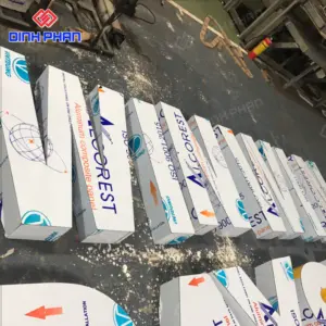 Bảng hiệu alu chữ nổi