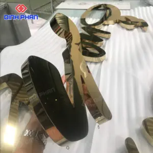 Gia công chữ nổi inox