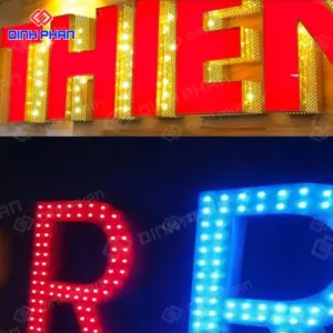 Bảng alu chữ nổi
