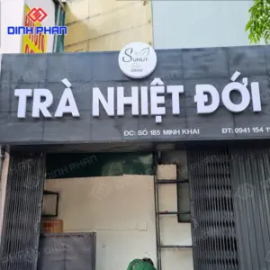 Bảng hiệu hộp đèn chữ nổi