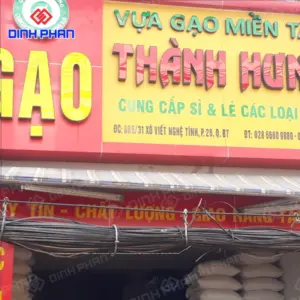 Bảng hiệu hộp đèn chữ nổi