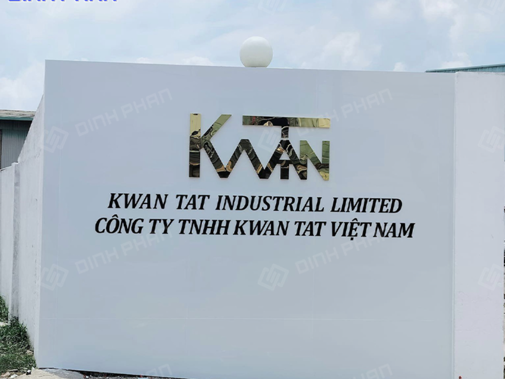 Biển quảng cáo alu chữ nổi