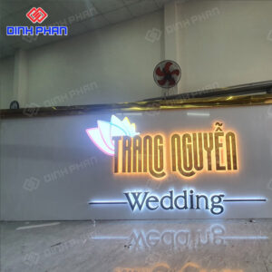 Biển quảng cáo chữ nổi alu